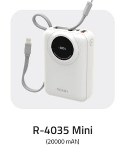 POWER BANK WITH LIGHTNING CABLE