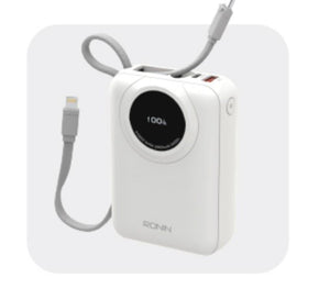 Power Bank with lightning cable