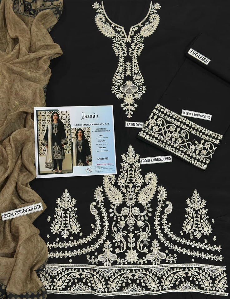 BLACK BEAUTY WOMEN LAWN COLLECTION