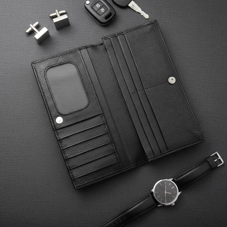 Long  Leather Wallet